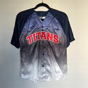Rare Vintage Tennessee Titans Baseball Jersey New with Tags